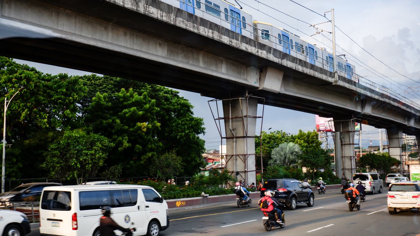 Filipino commuters on their daily grind in Manila